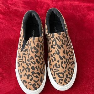 Jenn Ardor Animal Print Casual Sneakers